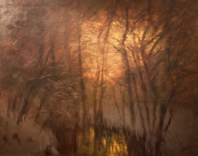 Night by Laszlo Mednyanszky